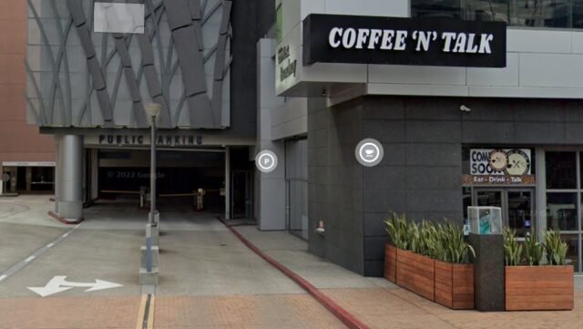 Level P5 EV charging bays at 655 West Broadway