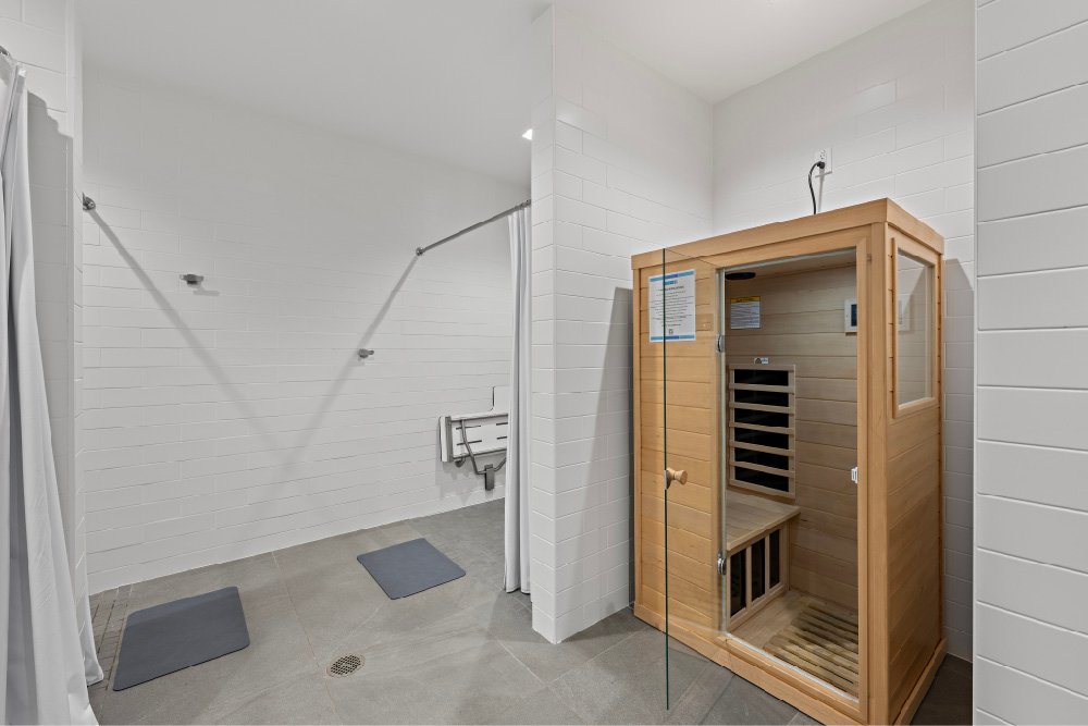 On-site instructor leading a small class